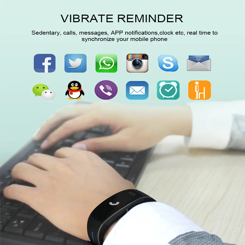 Imosi P3 Smart Band Support ECG+PPG Blood Pressure Heart rate Monitoring IP67 waterpoof Pedometer Sports Fitness Bracelet