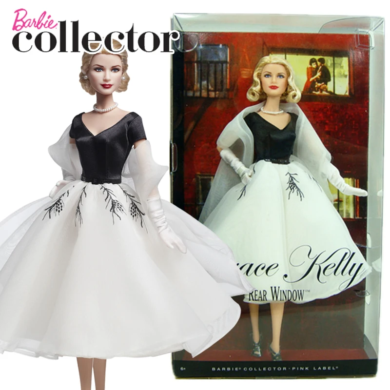 Кукла Барби Ограниченная серия Grace Kelly V7554 Кукла Барби игрушки для девочек на день рождения Рождественский подарок для девочек