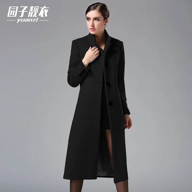 Пальто женское из кашемира|women's cashmere coat|long woolen coatcashmere coat |
