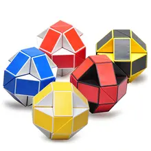 Shengshou волшебный линейка 24 сегментная линейка Магическая Змея Головоломка игрушка пазл-змея игрушки для детей подарок игрушка