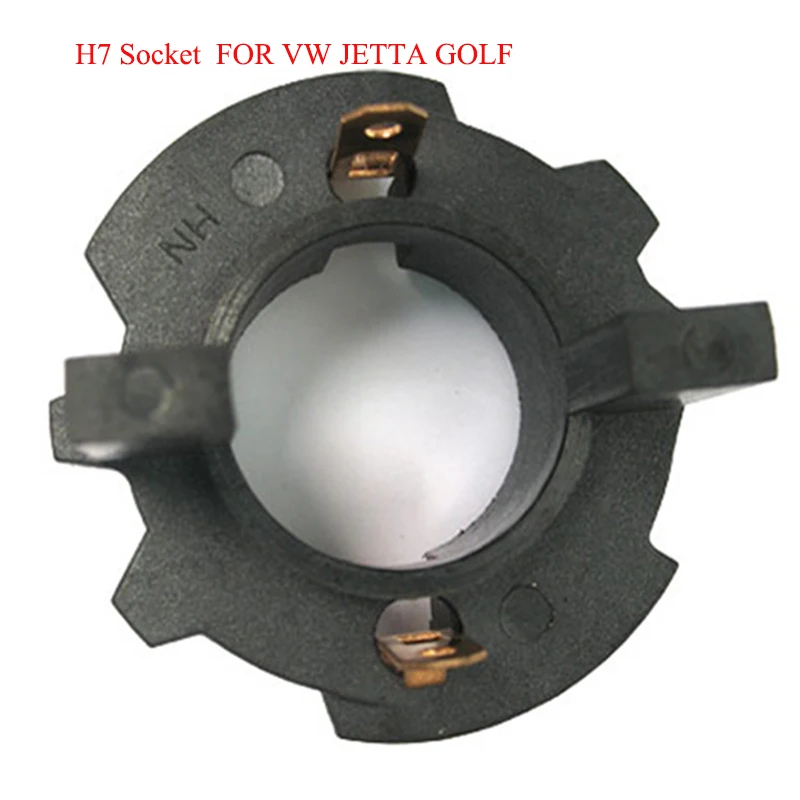

H7 LED Headlight Conversion Bulb Holder Base Adapter For Volkswagen for VW Golf 6 H7 LED headlight H7 socket bmw e39