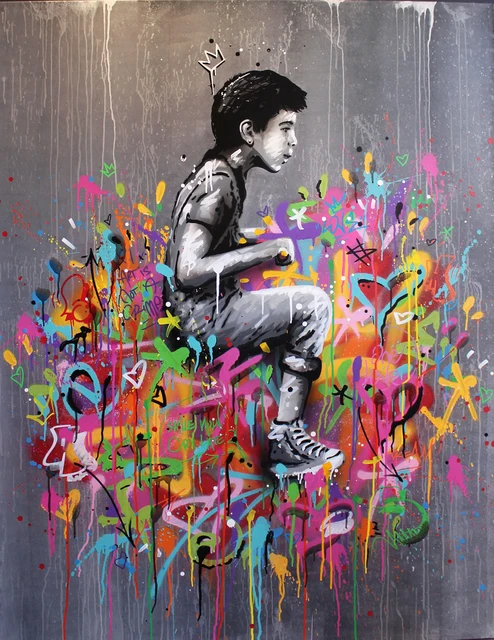Portrait Picture Canvas Painting Figure Wall Art Graffiti Home Decor Abstract Women Pictures Bansky art Pop Posters and Prints Picture 9
