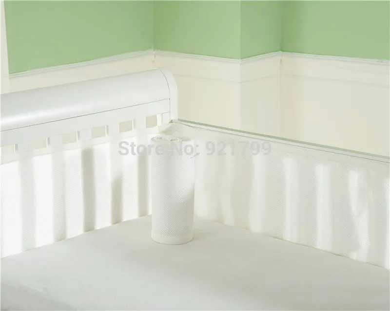Breathable Mesh Baby Bed Bumpers Baby Crib Bumper Summer Breathable Kid Bedding Set infant 3d Bedding Sets Baby Bed Bumper