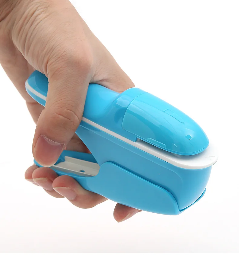 No Nails Staples Stapling Machine Mini Cute Book Stapleless Staples Stapling Machine Mini Cute