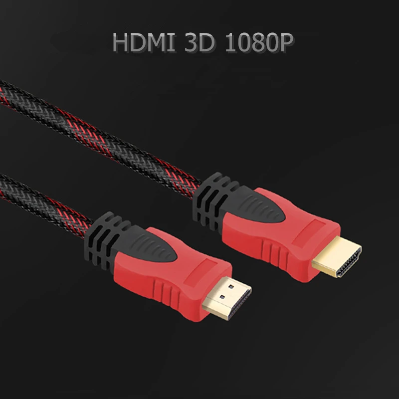 Rankman HDMI 3D кабель позолоченный стандартный штекер-штекер 1080P аудио-видео кабель HDMI конвертер для HDTV PS4 проектор PC DVD