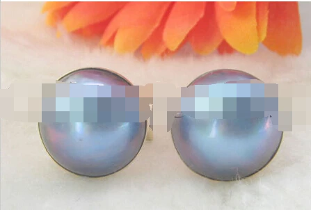 Gratis verzending 09250 geel goud blauw mabe parel Gratis verzending 09250 geel goud blauw mabe parel