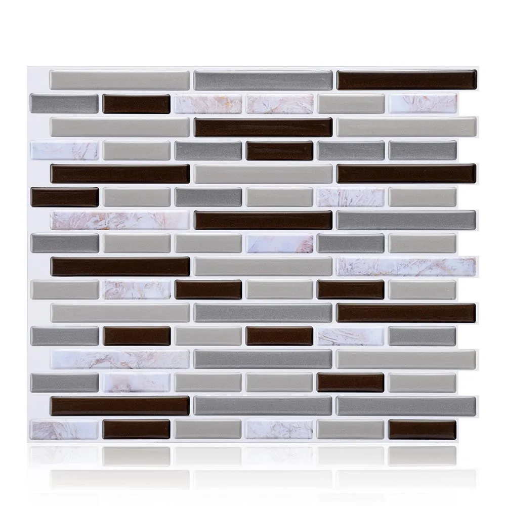 3D Self Adhesive Wall Tiles Clever Tiles Glitter Mosaic Self Adhesive