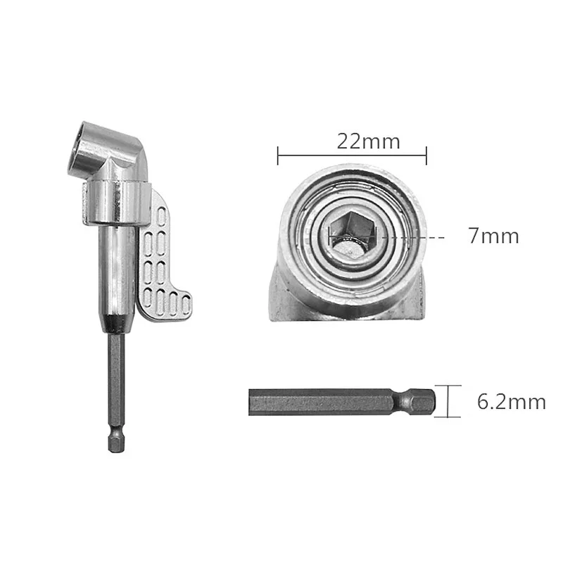 105 градусов многофункциональная 130*60*40 мм с ручкой изогнутая отвертка угловая отвертка Поворотный универсальный шарнир