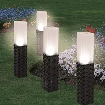 

1pc Waterproof Solar Light Plug-in Ground Type Garden Decorative Solar Power Landscape Outdoor Garden Yard Path Lawn Lamp