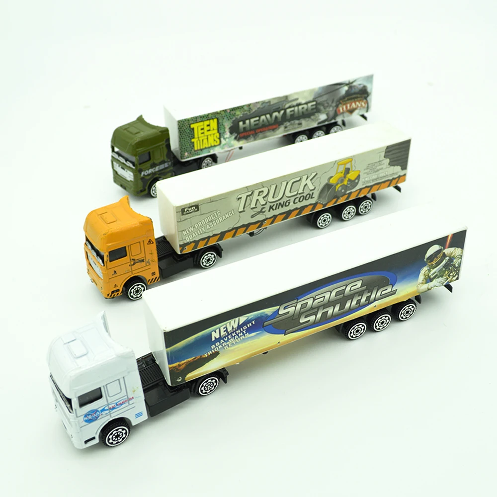  HO 1:87 style alloy model light Truck container for architeture model making 12V Led