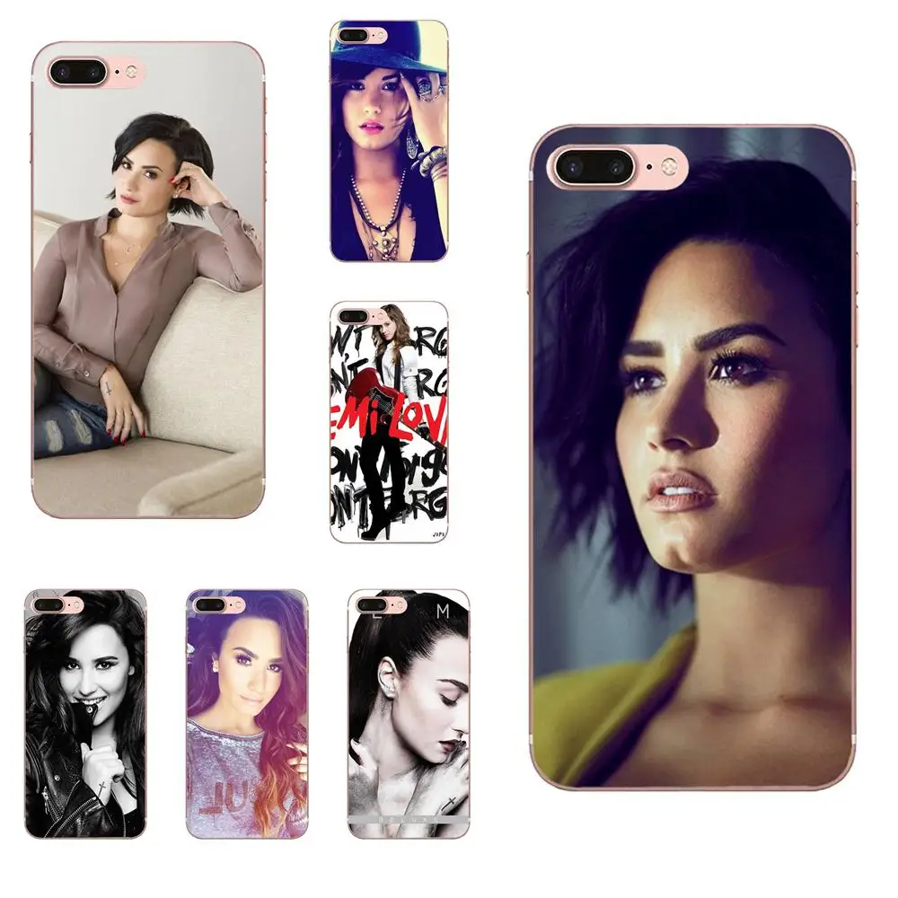 

Singer Superstar Demi Lovato Soft Cover Cases For Xiaomi Redmi Mi Note 7 8 9 SE Pro Lite Go Play