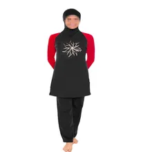 5XL-S исламский женский купальник, скромный Мусульманский Исламский хиджаб с полным покрытием, купальник для мусульманских девушек, женский