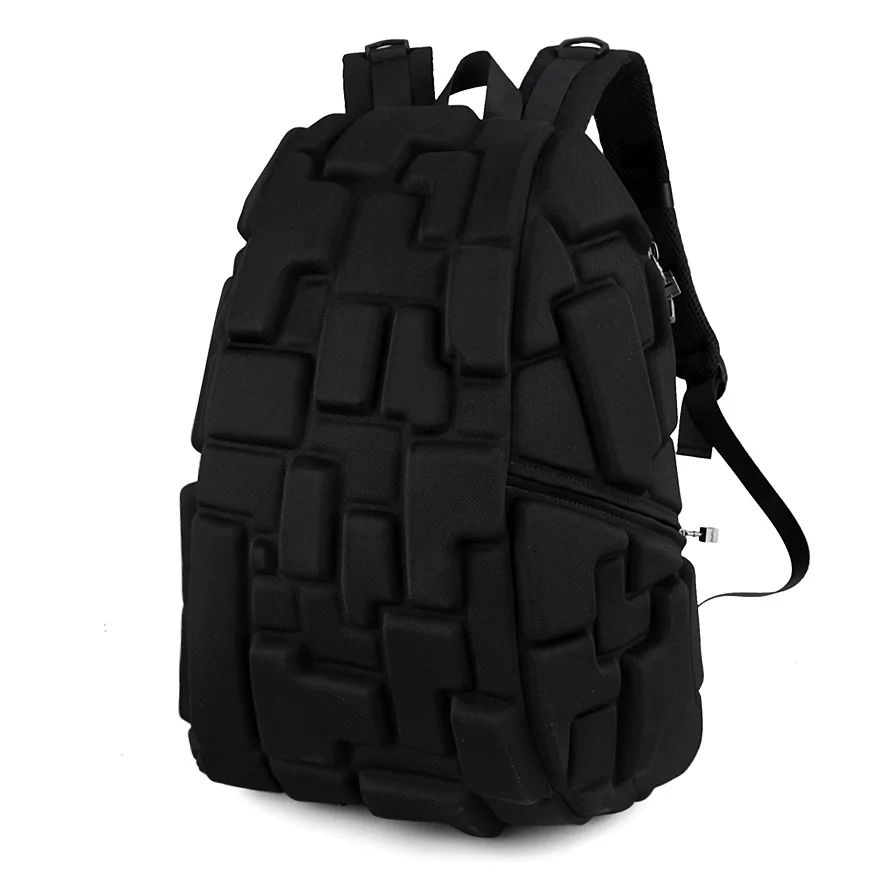 Fashion Men and Women Backpacks 3D Three dimensional Modeling Backpack
