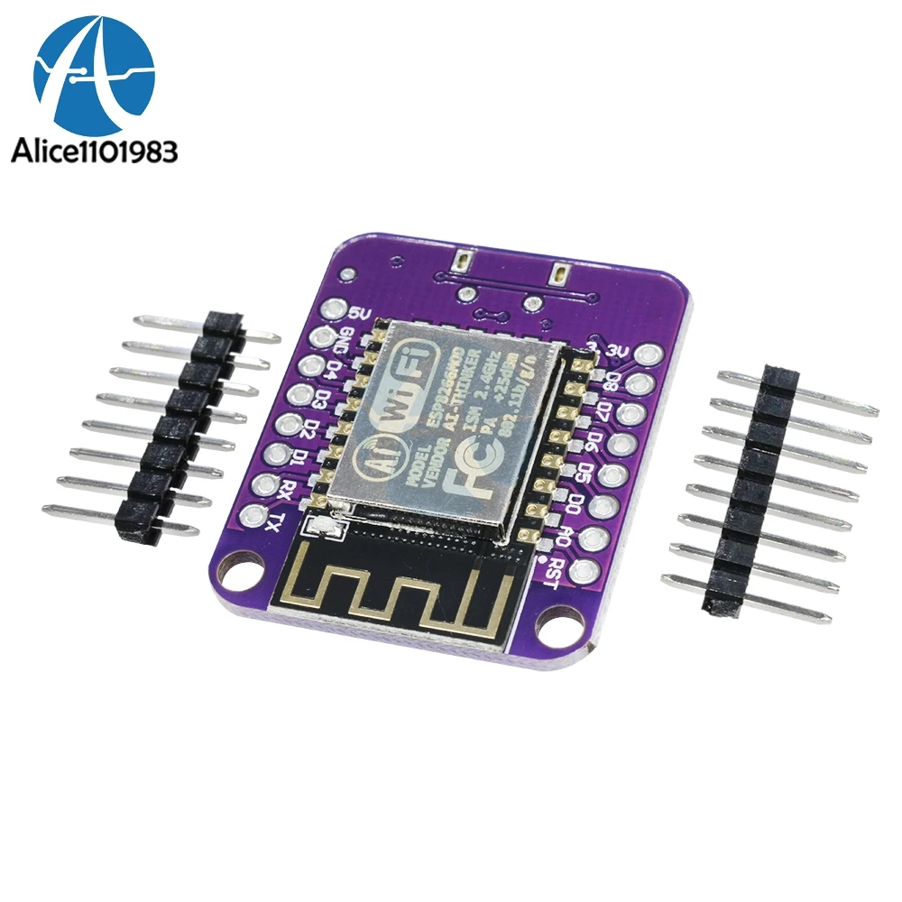 

Microcontroller ESP12F USB 16MB Wifi WeMos D1 Mini Pro NodeMcu ESP8266 CP2104 3.3V Ceramic Antenna Micro USB To UART IC