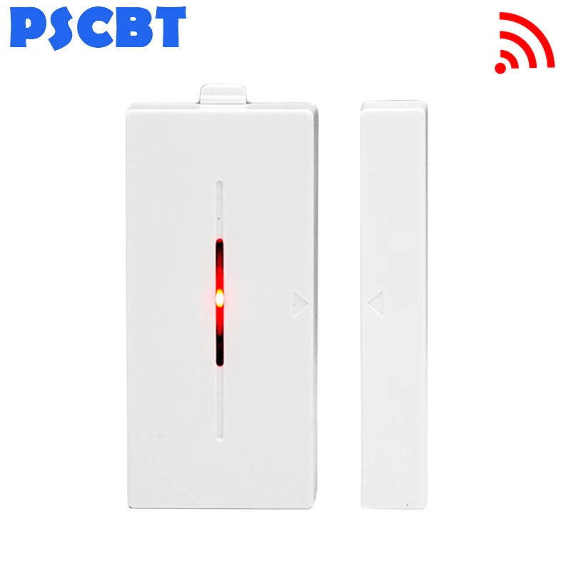 PSCBT 433 МГц датчик окна двери сигнализации Sonoff открытие охранной сигнализации для GSM wifi домашний детектор безопасности сигнализация