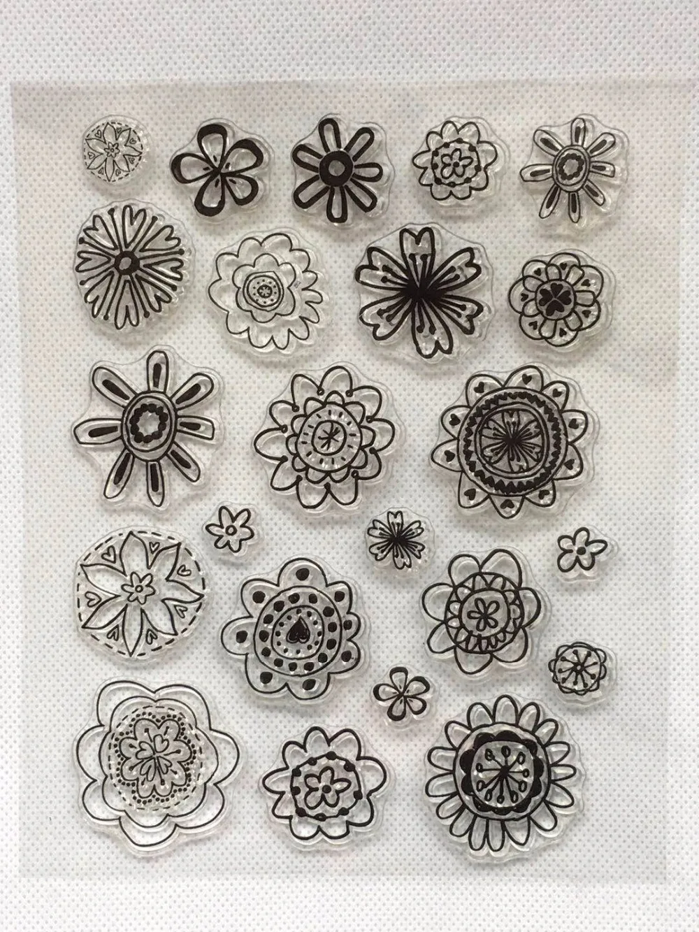 Transparent Clear Silicone Stamps Seal for DIY Scrapbooking Photo Album