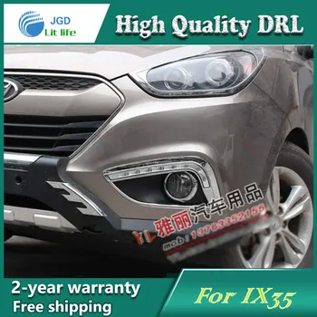 

Case For Hyundai IX35 2010 2011 2012 2013 Yellow Turning Signal Relay Waterproof Car DRL 12V LED Daytime Running Light Fog Lamp