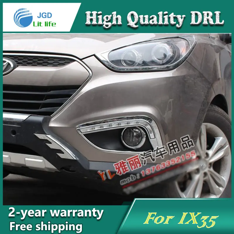 Чехол для Hyundai IX35 2010 2011 2012 2013 желтое реле поворотного сигнала водонепроницаемый