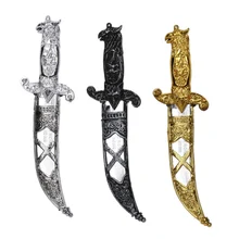 Halloween Toy DIY Plastic Swords Party Supplies Sword Random Color Small Phoenix Knife Toy Pirates Dagger for Kids