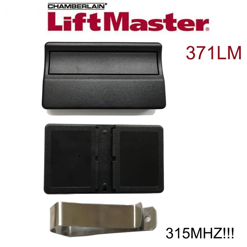 

315MHz for Liftmaster Chamberlain 371LM 139.53753 1 button remote control
