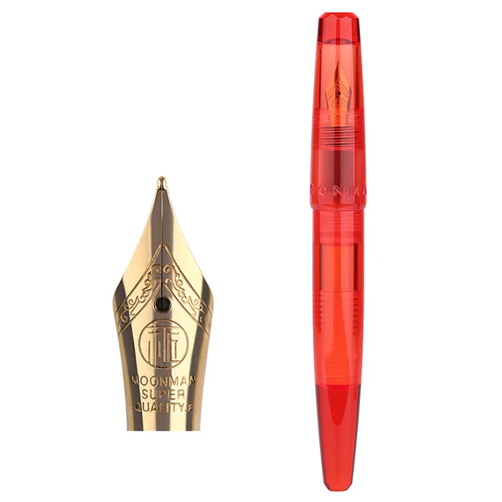 

Moonman C2 Durable Office Acrylic Student Fine Nib With Eyedropper Transparent Calligraphy Thread Design Fountain Pen Stationery