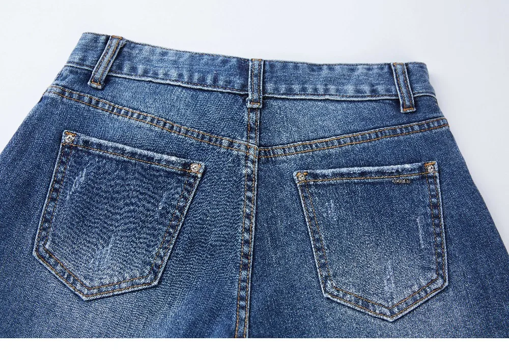 Для женщин деним Chic шорты для Кристалл карманы повседневное эластичные элегантные летние высокая талия джинсовые шорты облегающие плюс