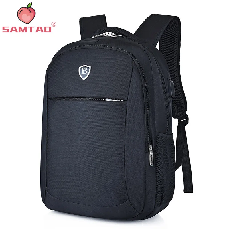 

Multifunction Anti-theft Laptop Backpack USB Charging Headphone Jack Business Travel Waterproof Back Pack Boys School Bagpacks