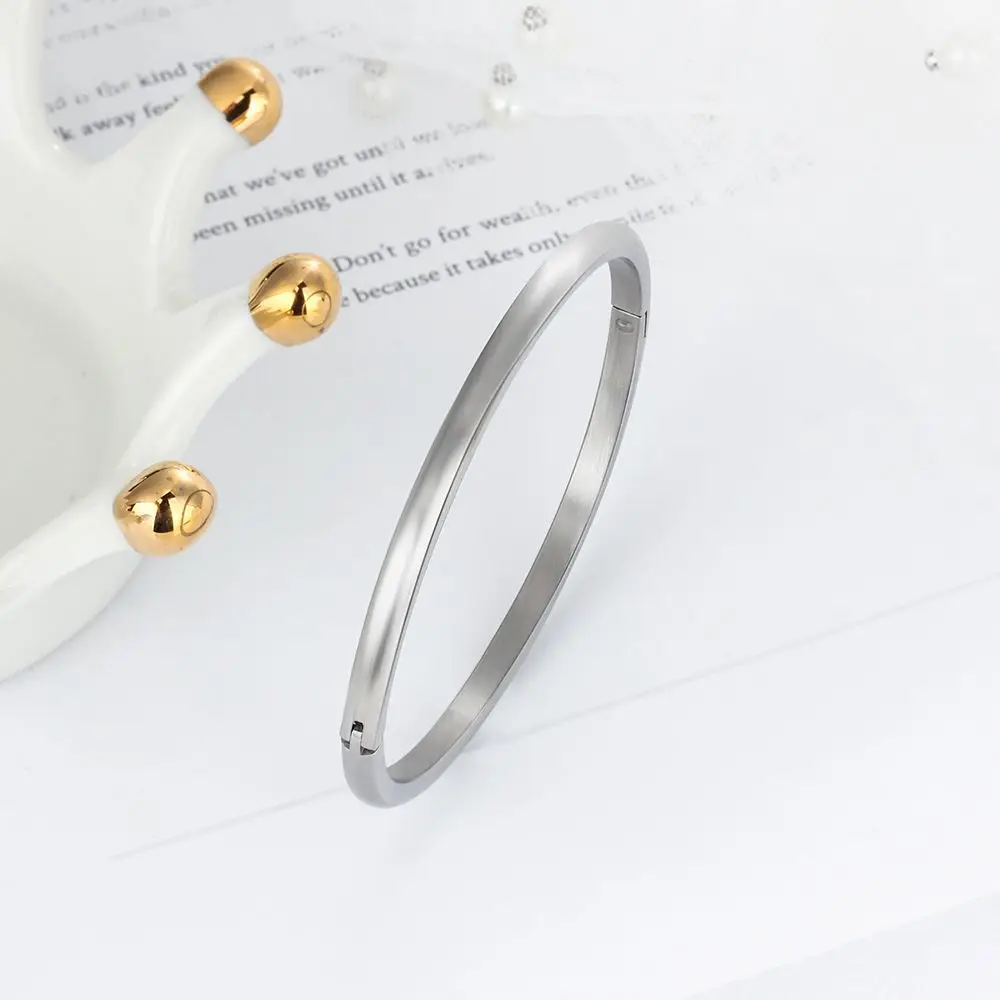 Personalized Name Engraved Screw Bracelets& Bangles 3 Colors Women DIY Bracelets Fashion Jewelry Gift(BA102307