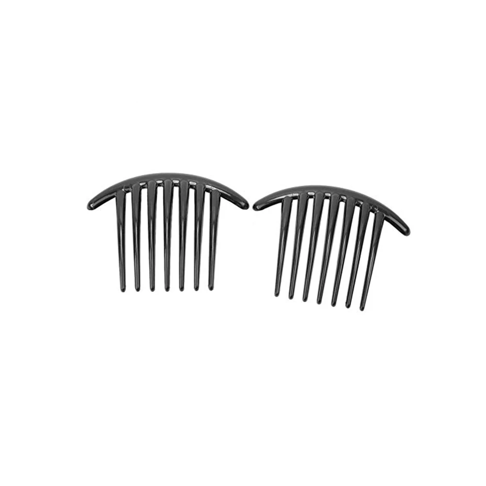

Plastic Side Clip Hair Comb Slide Headwear Accessory Colorful