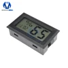 Mini thermomètre et hygromètre à affichage numérique LCD noir, capteur de température et humidité pour l'intérieur, pratique ► Photo 3/6