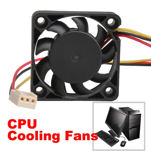

CPU Cooling Fan PC 12V 3 Pin 40mm Computer Case Cooler Quiet Cooling Fan F Heat Sink XXM