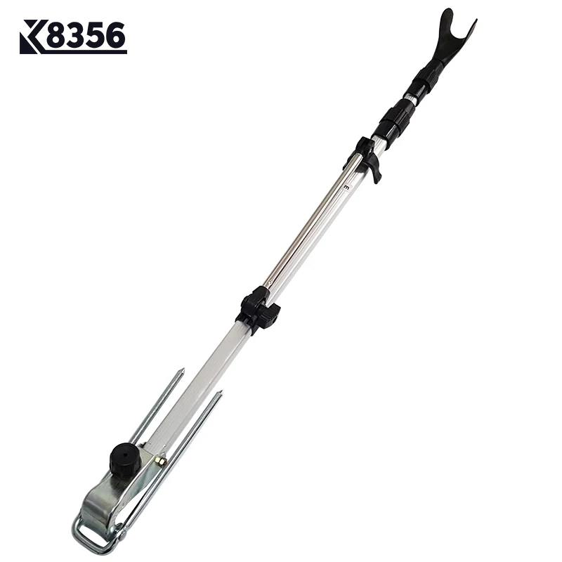 K8356 Aluminum Alloy Adjustable Telescoping Fishing Tool Fishing Rod