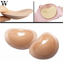 Bikini push up feminino peito acolchoado maiô biquíni pequeno busto mais grosso acessórios esponja almofada do sutiã invisível pasta padding remendo(China)