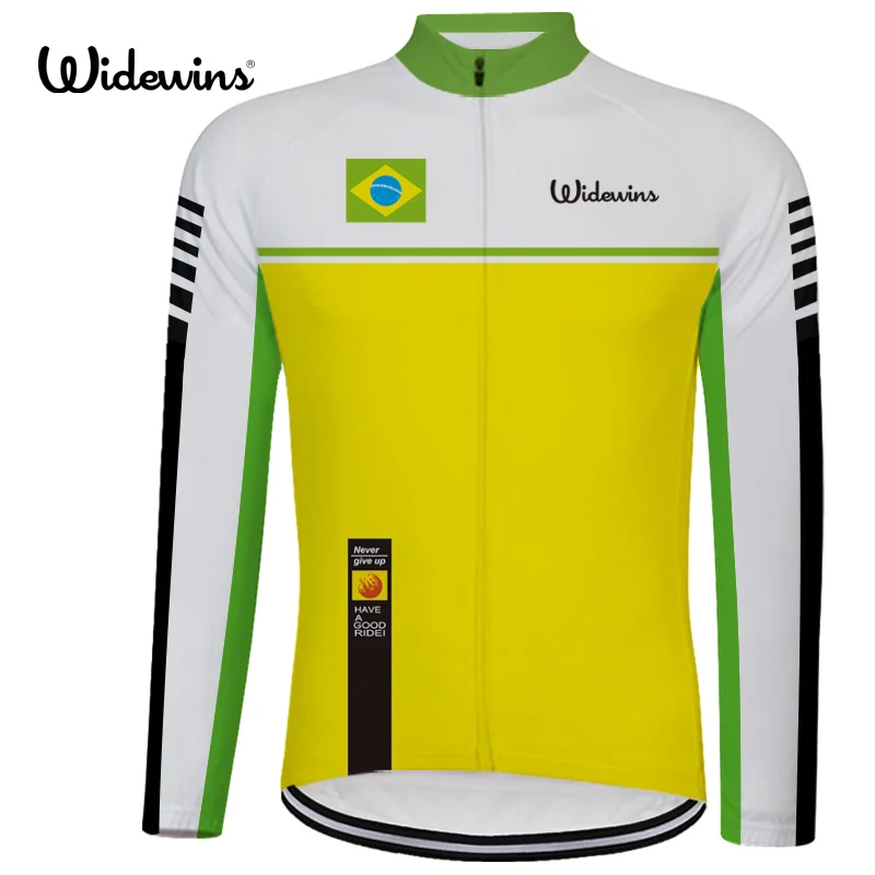 Новый бразильский MTB Pro Team Велоспорт Джерси Весна длинный рукав Maillot Ropa Ciclismo