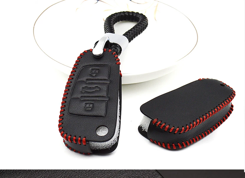 Key Case Cover Chain For Audi (8)