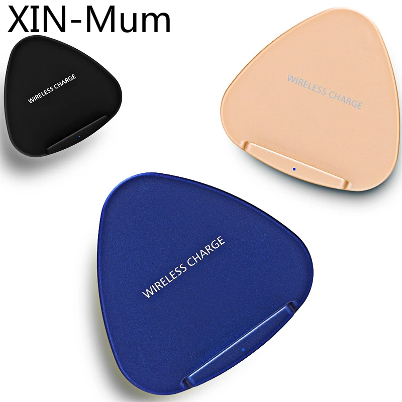 

Desktop QI Wireless Charger Fast Charge Transmitter for Iphone 8 8 Plus X Samsung Galaxy S6 7 Edge S8 9 Plus