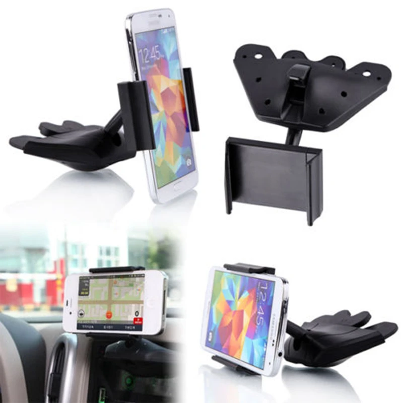 IQIHUI Car Mount Holder stand support stent CD Player Slot Cradle for