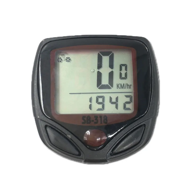 

Waterproof display LCD New Speedometer Computer tier Bicycle 2 Odometer Bike +cable Cycle 15-Functions