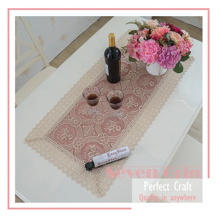 burgundy organza table runner (6)
