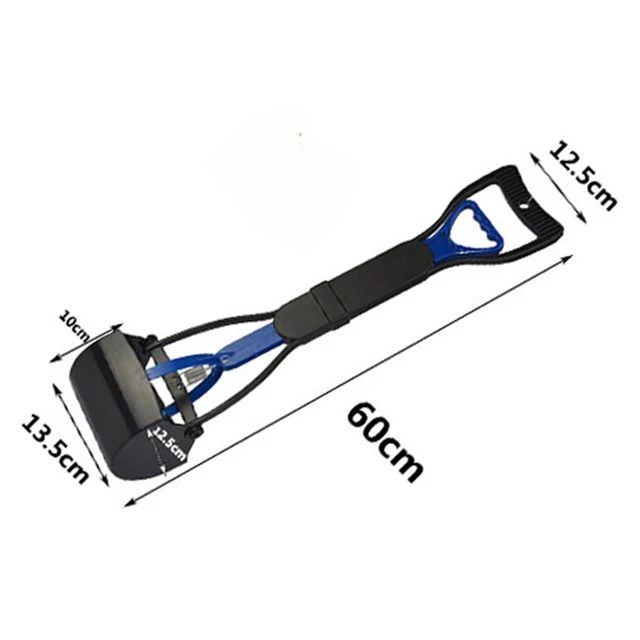 Pet Pooper Scooper Long Handle Jaw Poop Scoop Clean Pick Up Animal Waste Dog Puppy Cat Waste Picker Cleaning Tools