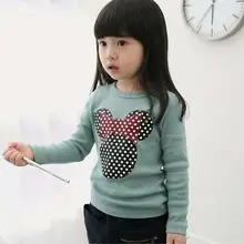 New Kids T shirt Toddler Clothes Girls Polka Dot Long Sleeve Casual T Shirt Tops
