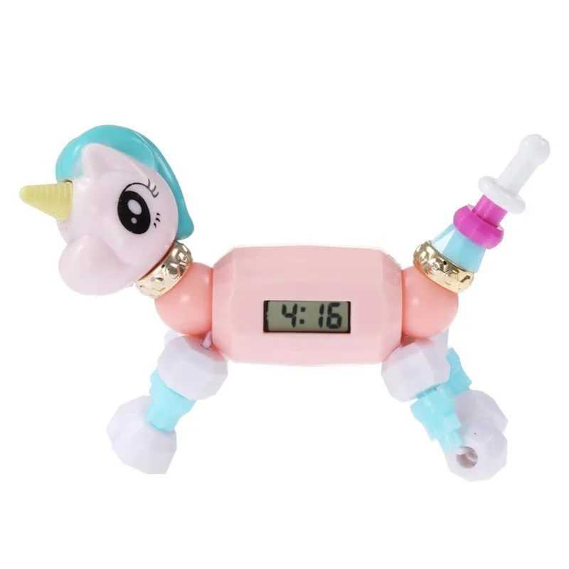 Детские модные часы красочные игрушки для мальчиков и девочек электронные студенческие спортивные часы детские часы цифровые наручные часы Montre Enfant - Цвет: 7