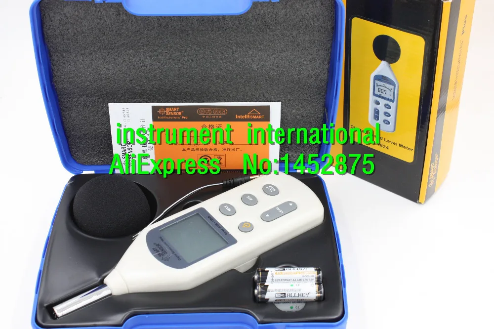

Smart Sensor AR824 Noise Sound Level Meter Tester 30~130dB !!Brand New!!
