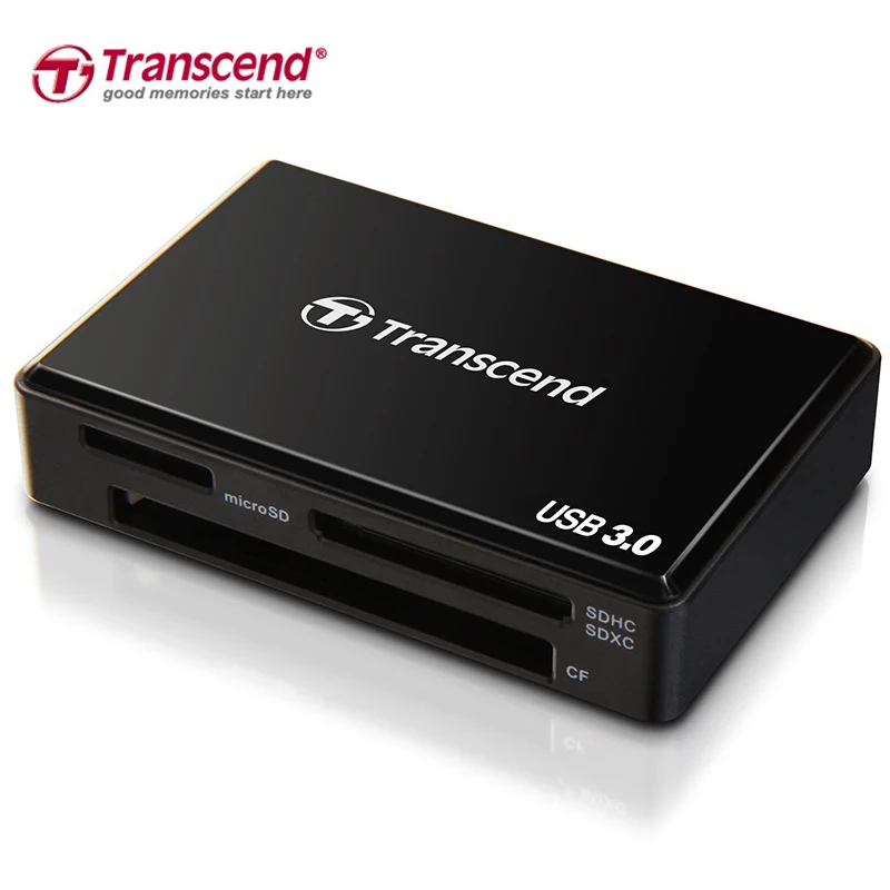 RDF8 все в одном для cf-карт адаптер TF SD Card Reader высокоскоростной адаптер Transcend USB 3,0 MS для Micro SDHC/SDXC/UHS-I 4 в 1