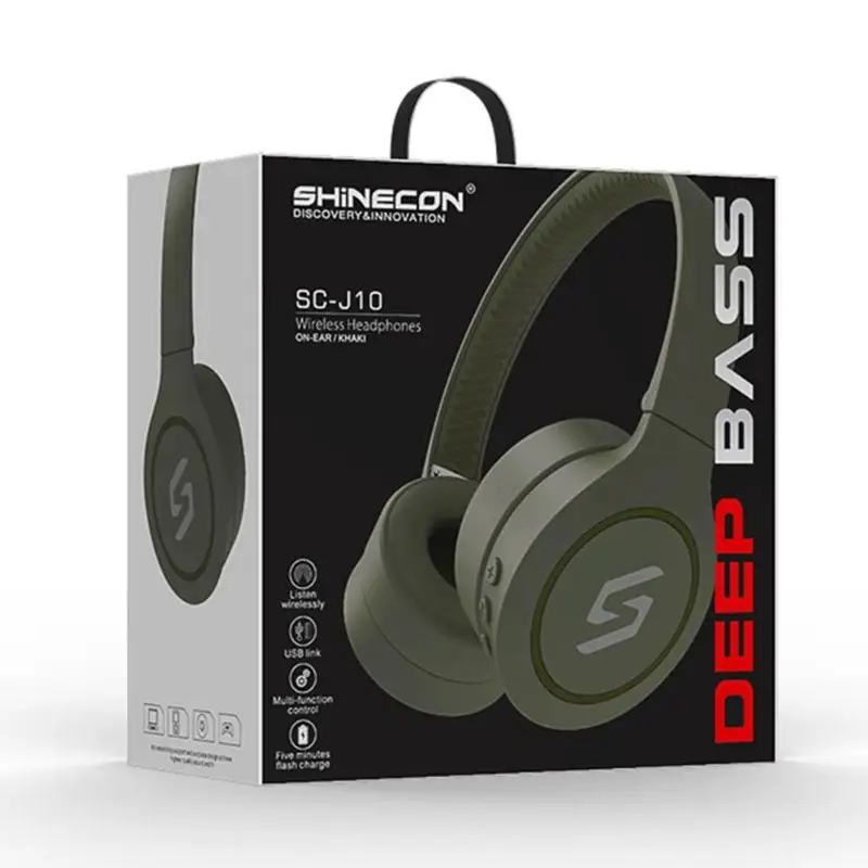 Беспроводная Bluetooth 3D стерео HiFi гарнитура наушники громкой связи микрофон V4.2 наушники спортивные CSR Спорт