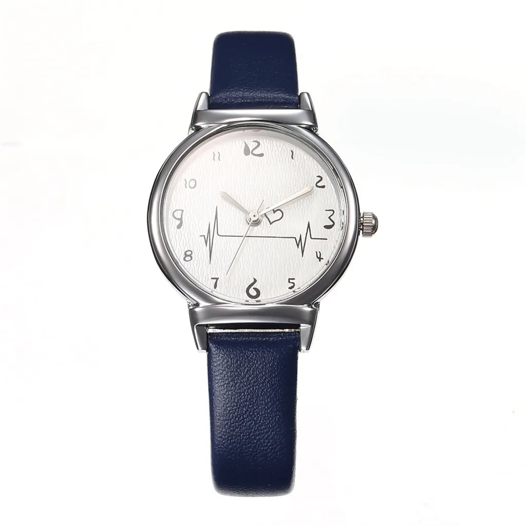 

2019 Designer Classical Relogio Feminino White Women Ladies Top Brand Fashion Casual Quartz Leather Watches Gift for ladies 30X