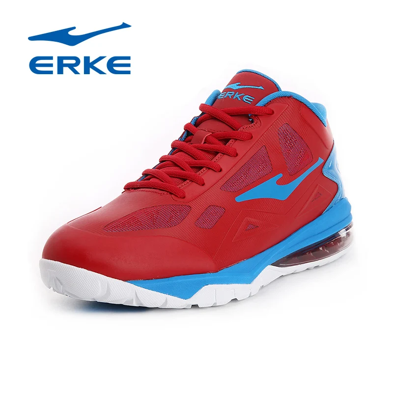 Erke hombres originales profesional Zapatillas de baloncesto hombre de deporte Zapatos traniers sneakers zapatos de baloncesto Encaje rojo 2017