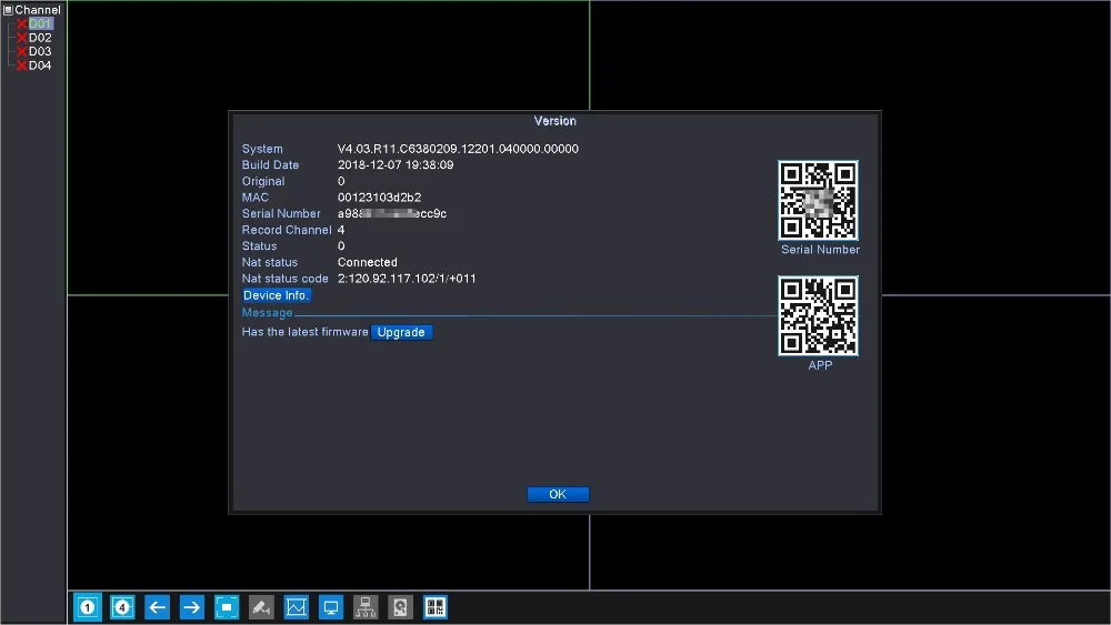 gravador de vídeo de vigilância