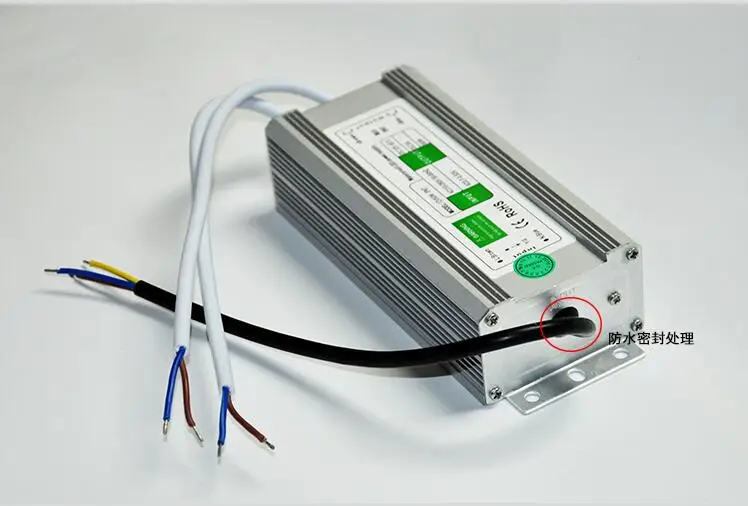 120 와트 12 볼트 10 amp 정압 방수 스위칭 전원 공급 장치, 120 w 12 v 10A 스위칭 산업용 변압기 IP67