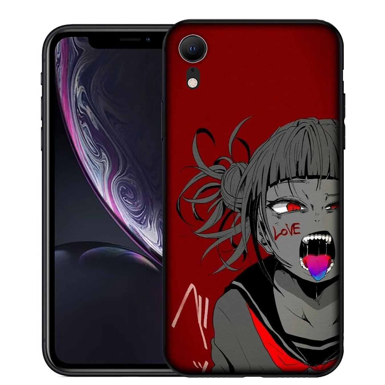 YIMAOC Аниме Манга Девушка ahegaoo Мягкий силиконовый чехол для телефона iPhone XR X XS Max 6 6S 7